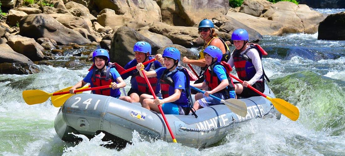 White Water Rafting in Kitulgala